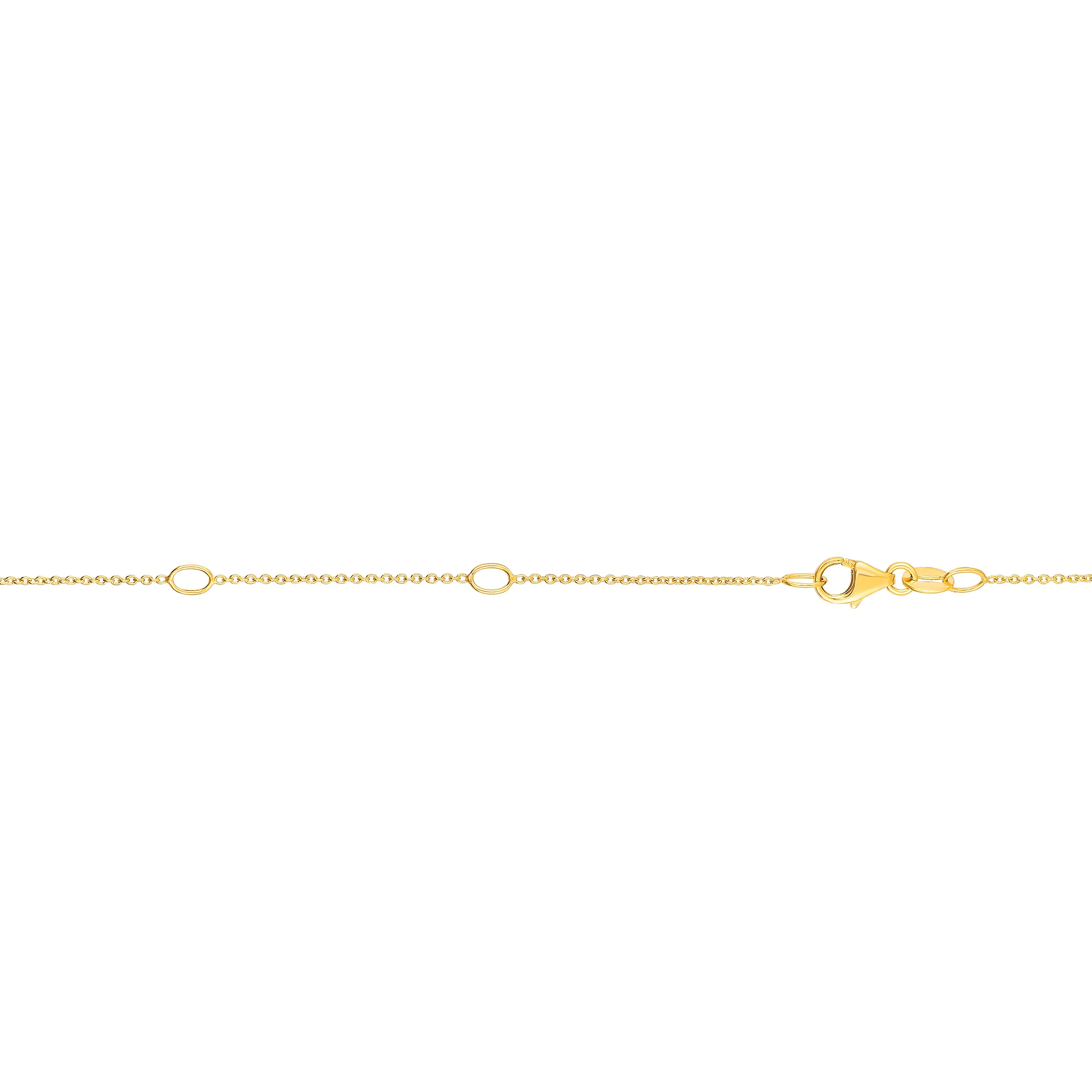 Gold Double Extendable Cable Chain