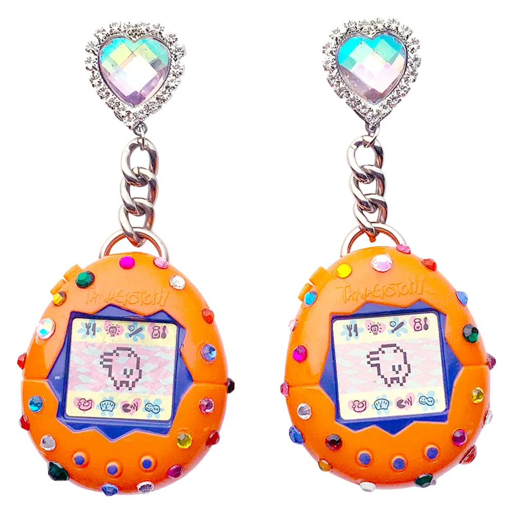 Retro Tamagotchi Earrings