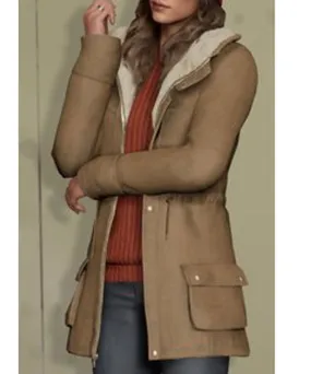 Alyson Ronan Tell Me Why Brown Coat