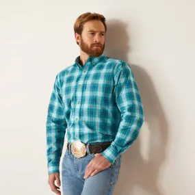 Blue/White Plaid Shirt for Men by Ariat