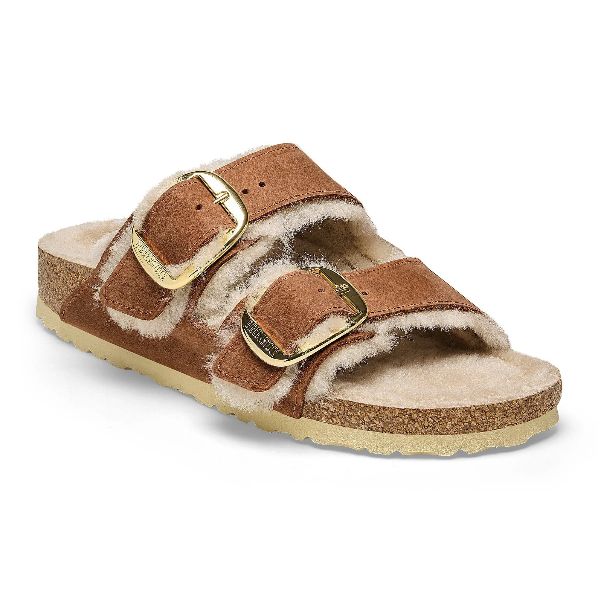 Shearling Leather Sandals