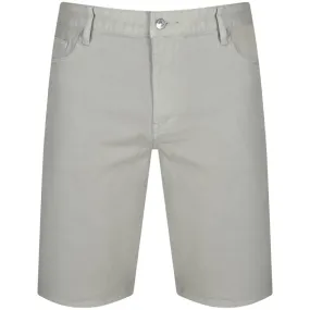 Armani Exchange Grey J65 Slim Denim Shorts