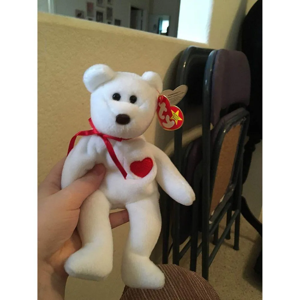 Valentines Day Beanie Baby Teddy Bear