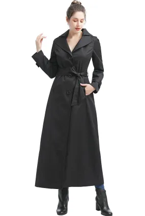 Waterproof Hooded Trench Coat for Women