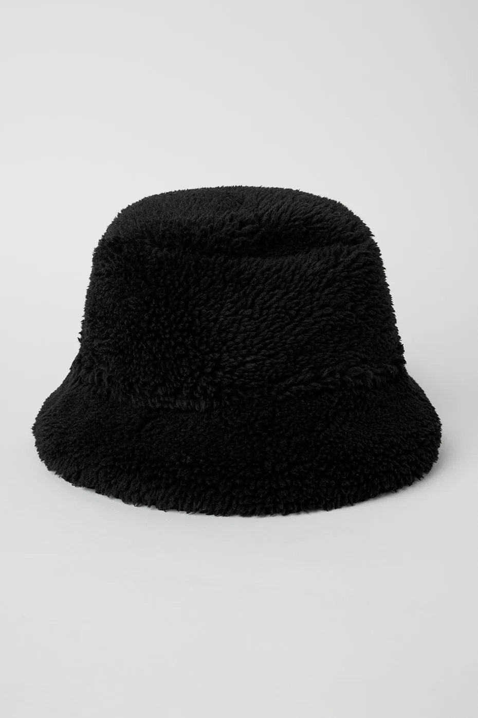 Black Foxy Sherpa Bucket Hat