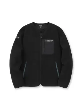 Black [WMS] Jacqard Fleece Jacket