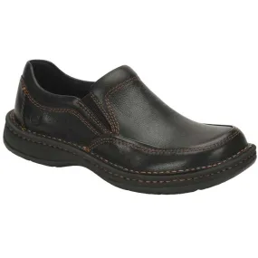 Black Leather Slip-Ons Born Blast III (Men's)