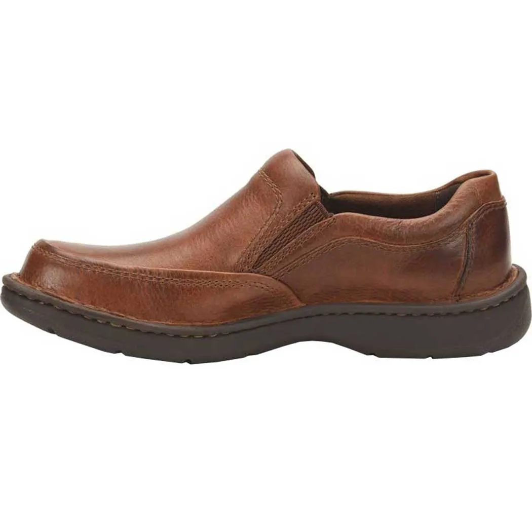 Dark Tan Leather Slip-Ons Born Blast III (Men's)