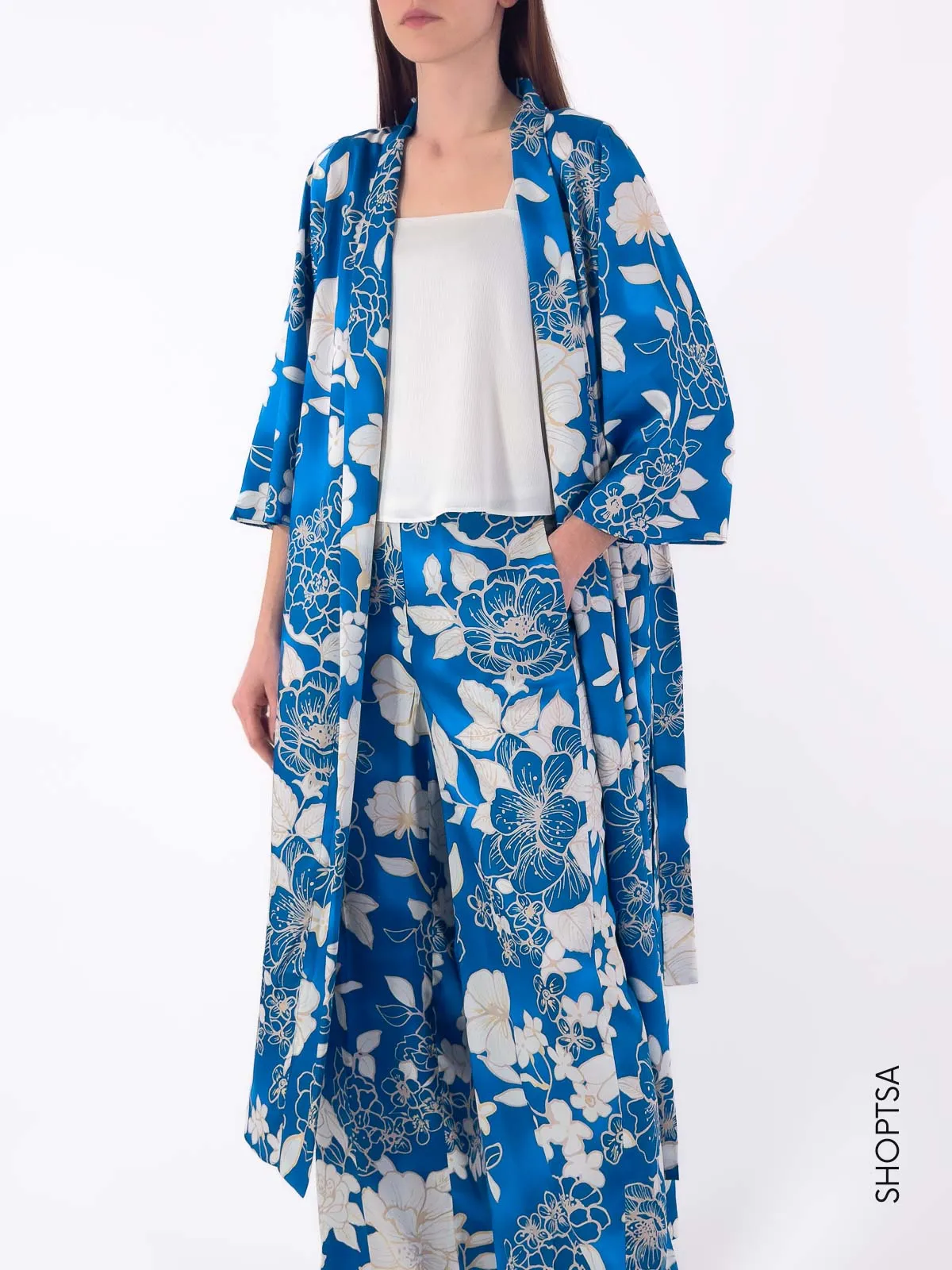 CANTU - EMME Marella Patterned Kimono