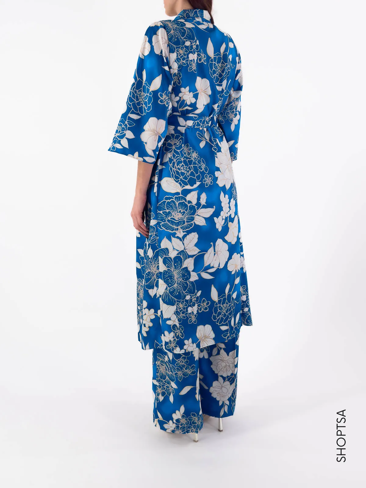 CANTU - EMME Marella Patterned Kimono