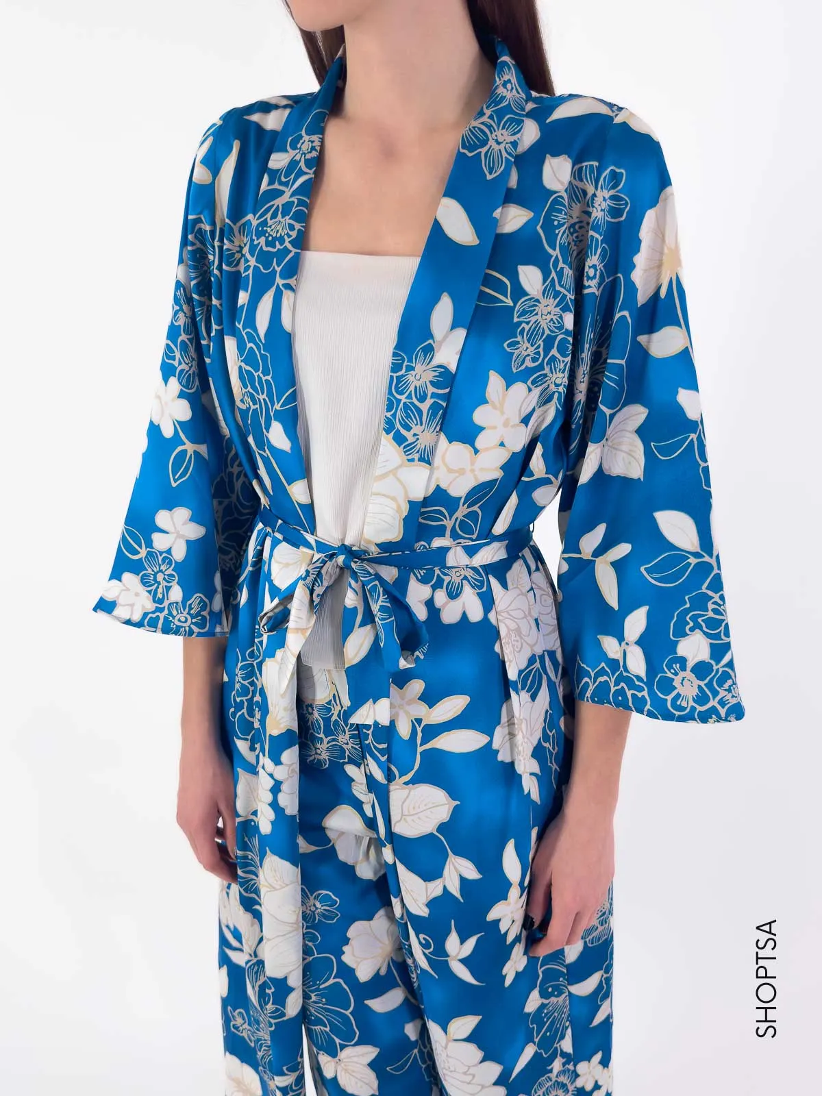 CANTU - EMME Marella Patterned Kimono