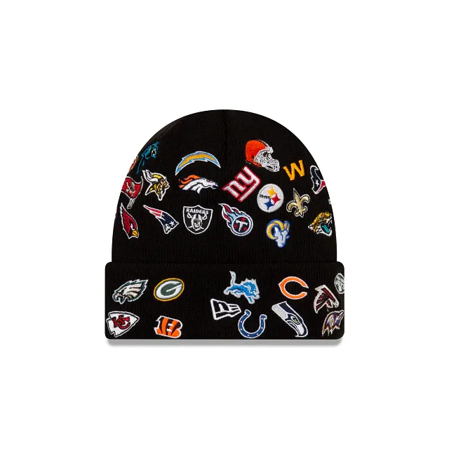 Black Q4 QT Knit 10132 NFLALL Beanie