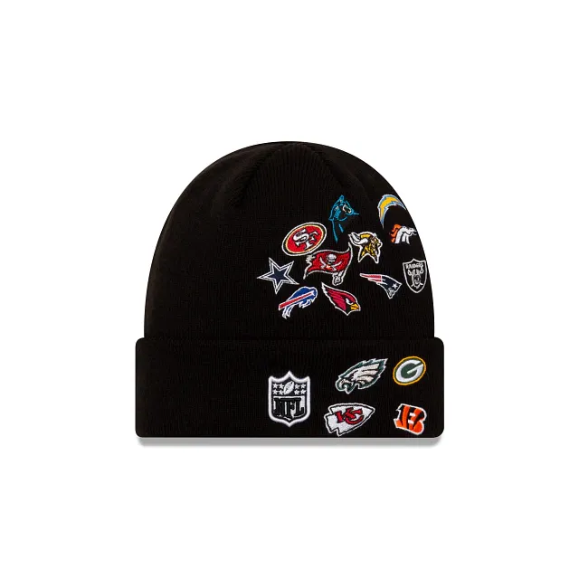 Black Q4 QT Knit 10132 NFLALL Beanie