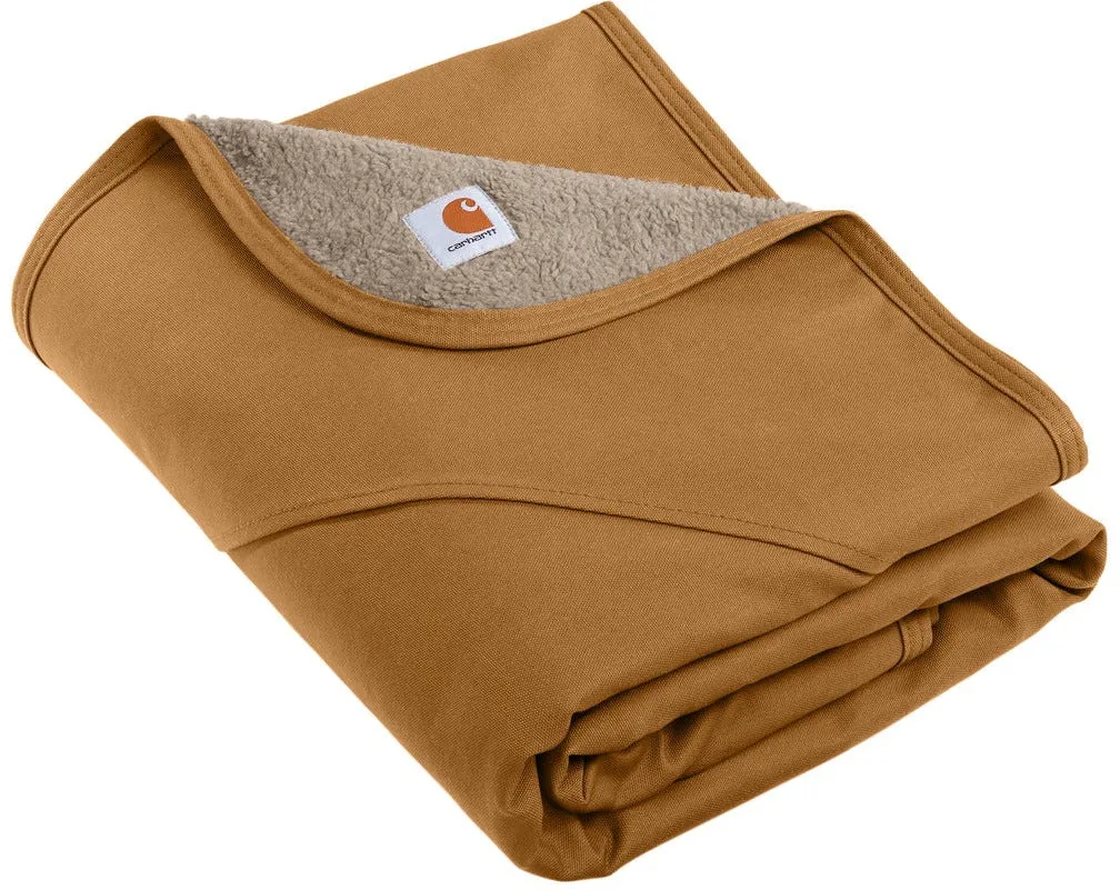 Firm Duck Sherpa-Lined Blanket