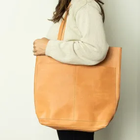 Cedar Leather Tote Bag