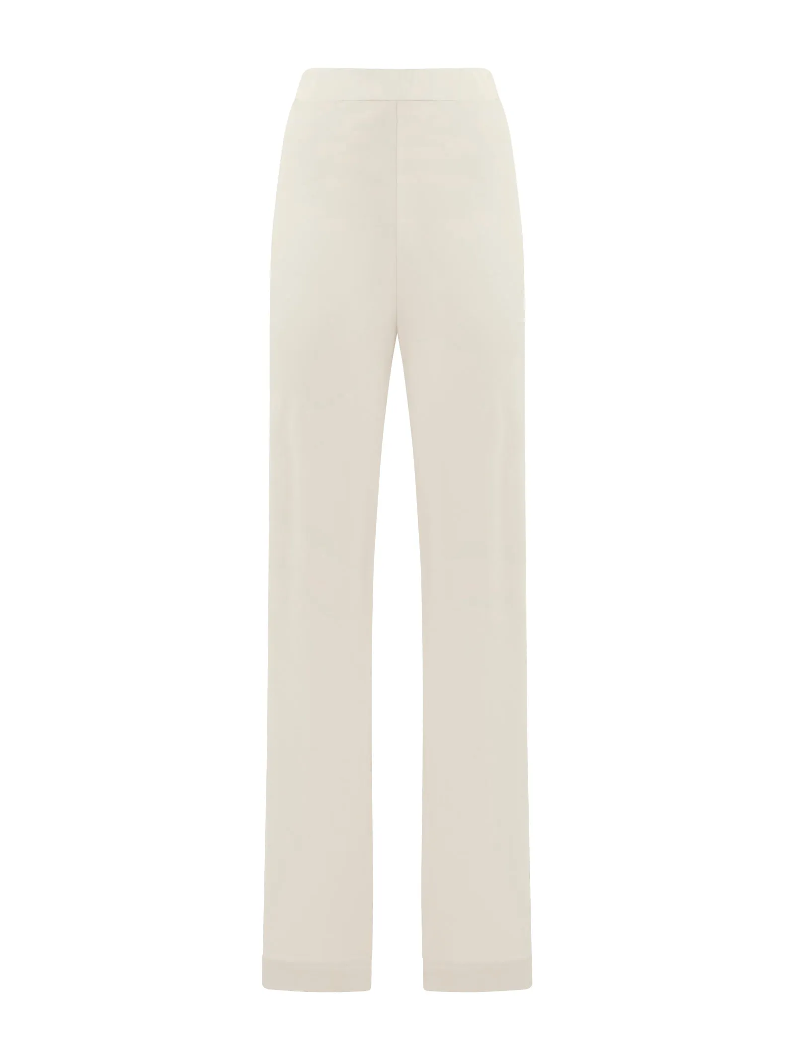 Champignon Crêpe Satin Palazzo Pants