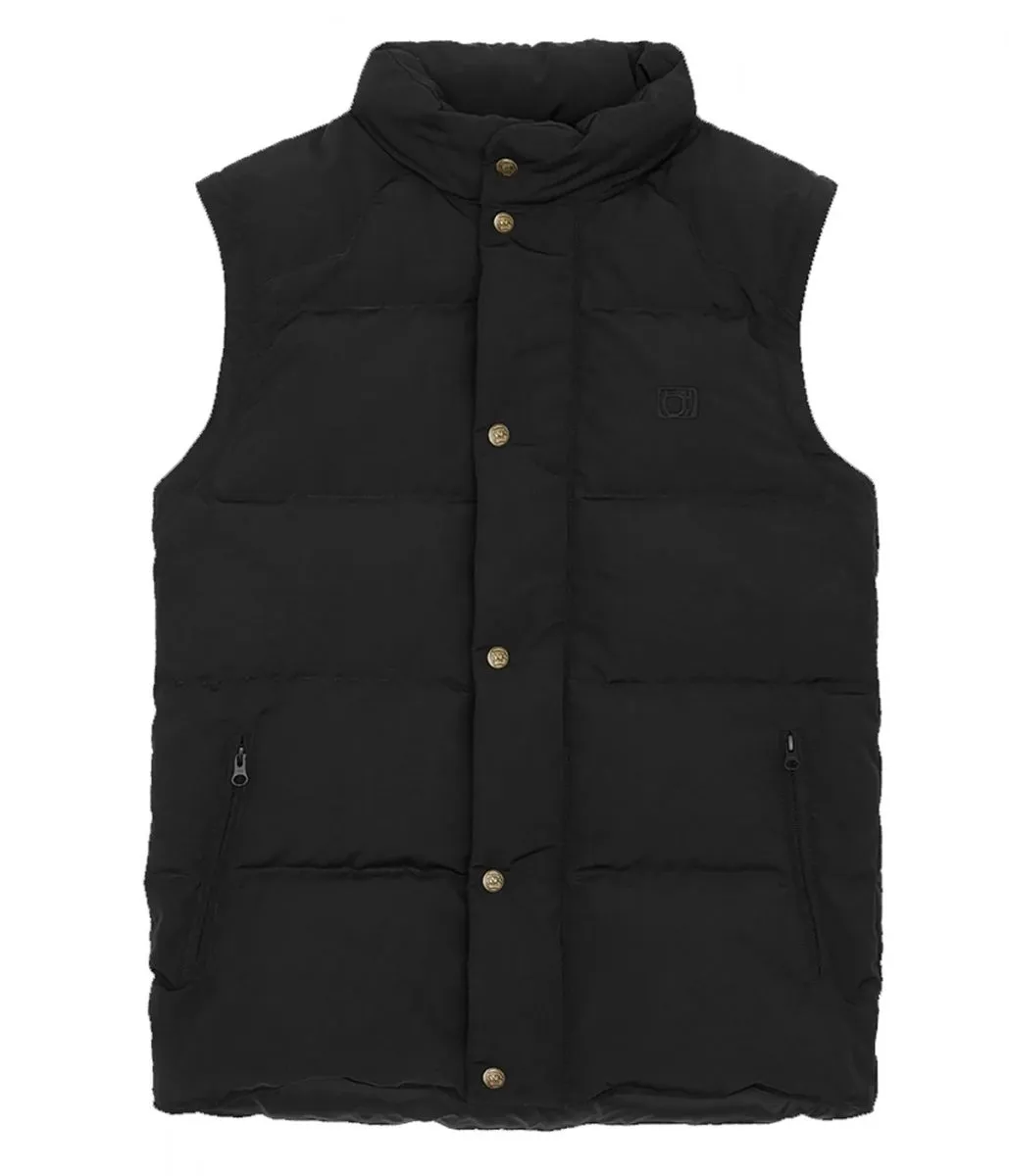 Black Down Jacket with Chenille Patch by BBC