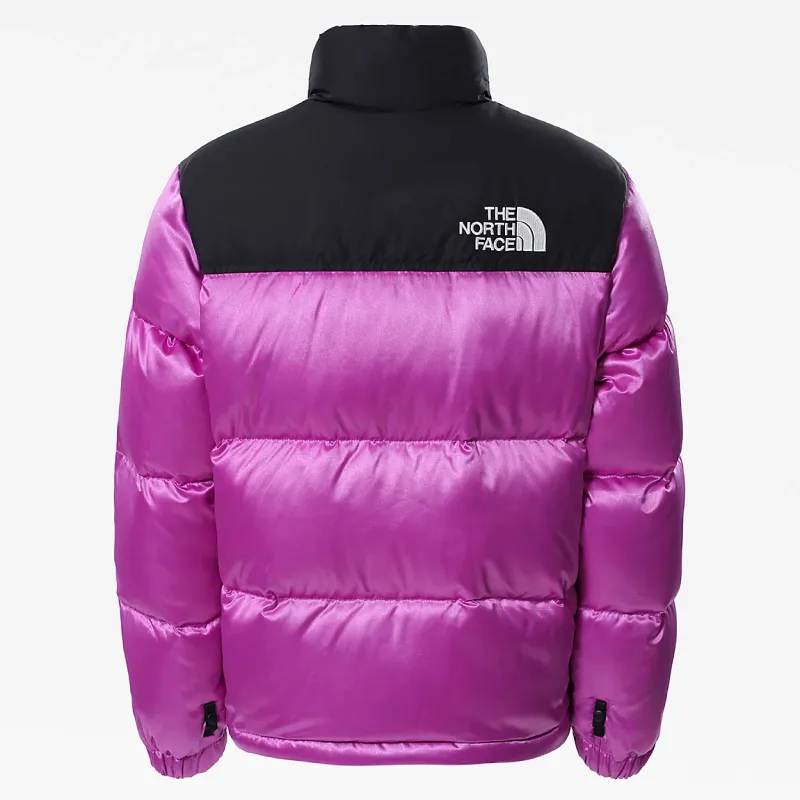 Kids Retro Nuptse Violet Jacket