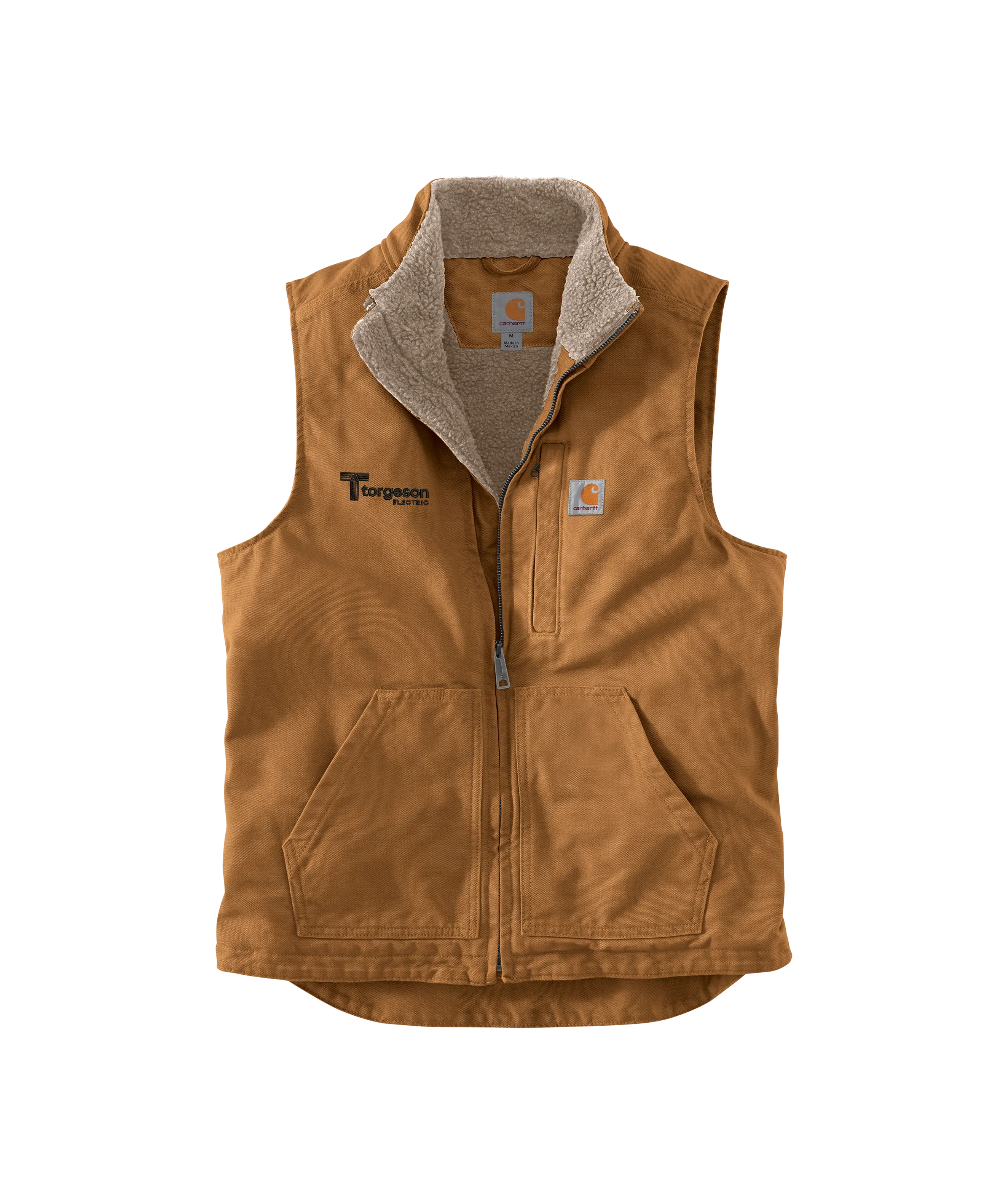 Men's Sherpa-Lined Vest