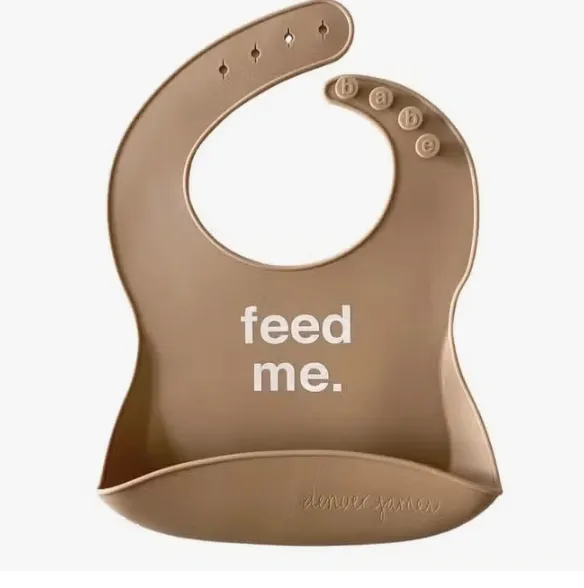 DENVER JAMES SILICONE BIB_FEED ME