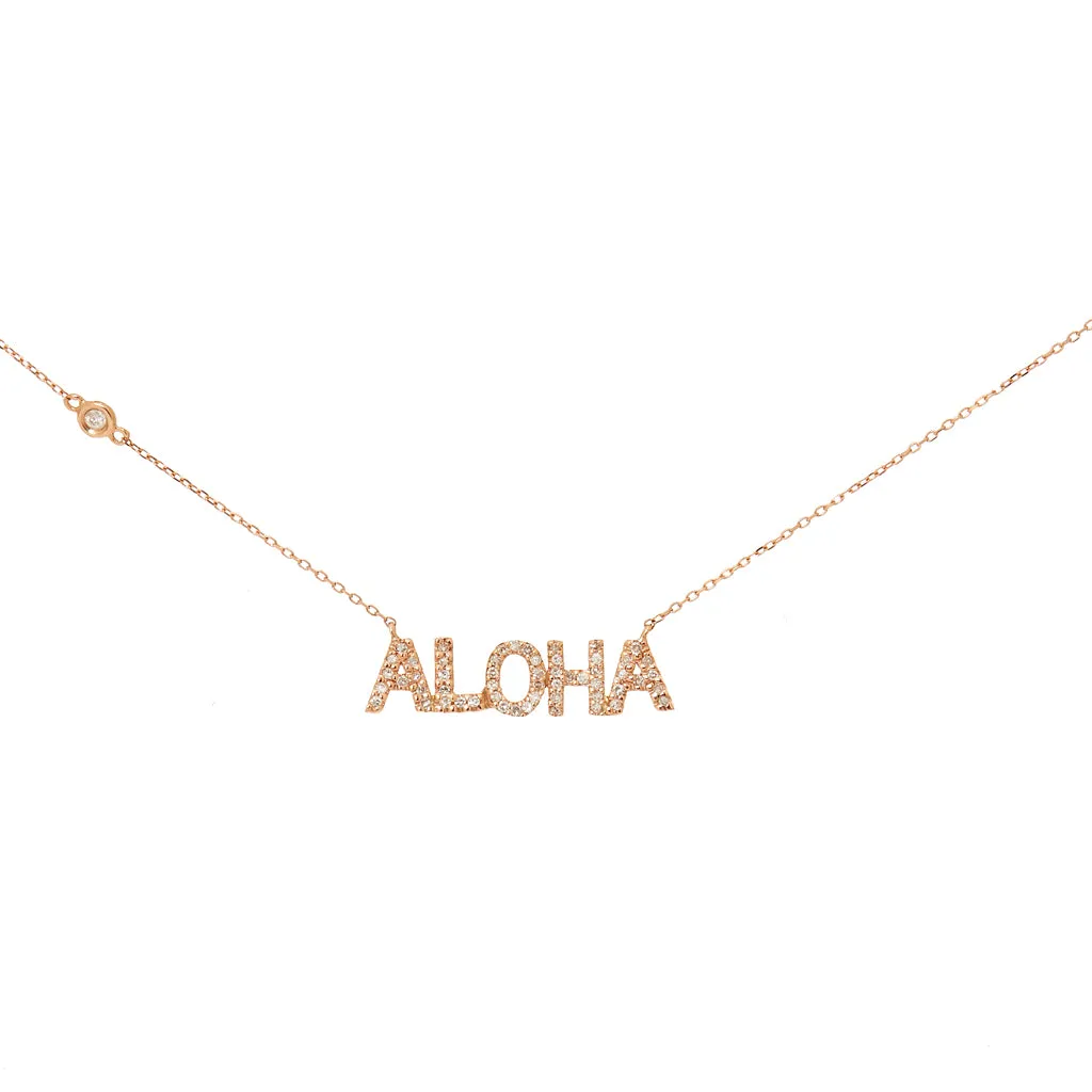 ALOHA Diamond Necklace