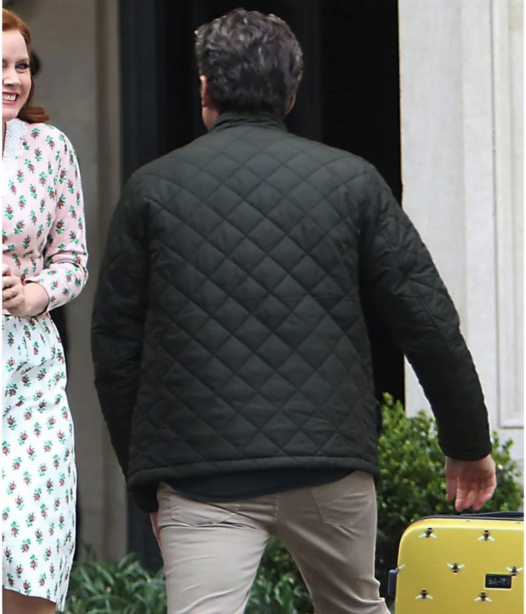 Green Puffer Jacket worn by Patrick Dempsey in Disenchanted