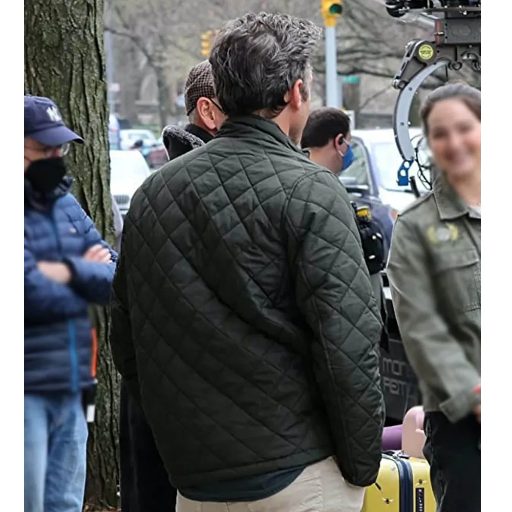 Green Puffer Jacket worn by Patrick Dempsey in Disenchanted