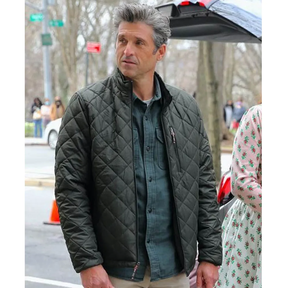 Green Puffer Jacket worn by Patrick Dempsey in Disenchanted