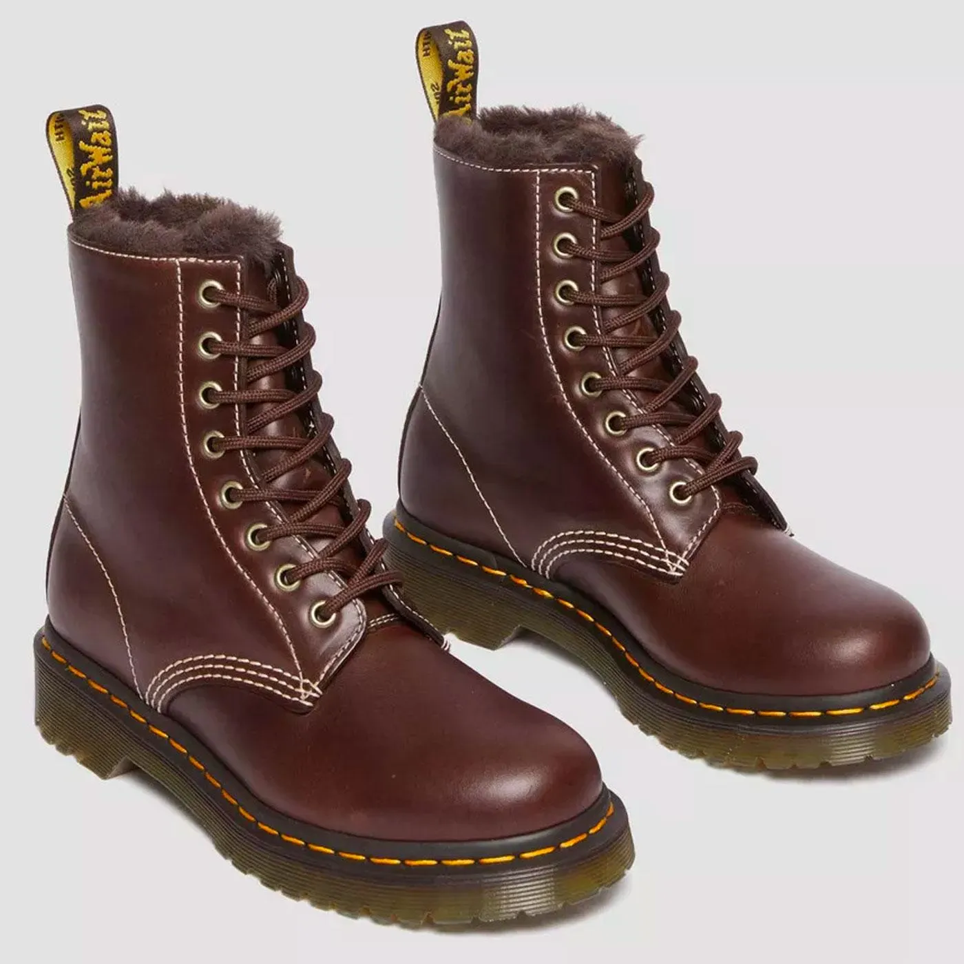 Dr. Martens 1460 Serena Faux Fur Lined Boots DB