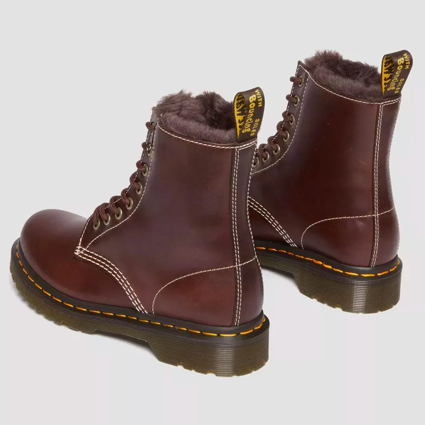 Dr. Martens 1460 Serena Faux Fur Lined Boots DB