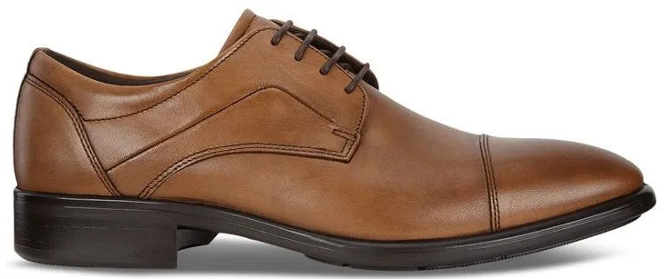 Ecco Citytray Men's Leather Smart Shoes