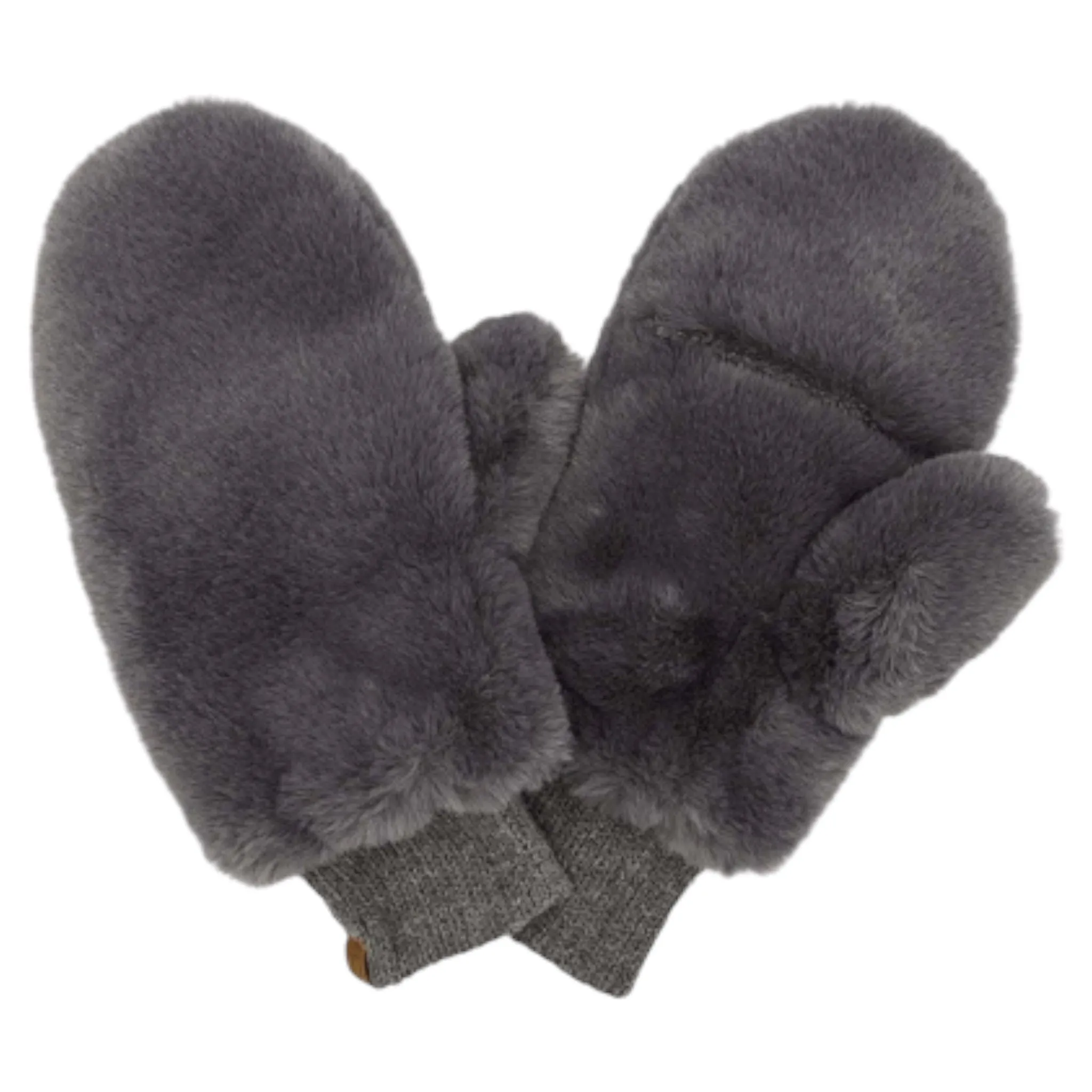 Faux Fur Mittens