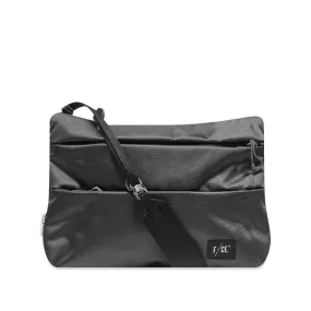 F/CE. Black Satin Sacoche