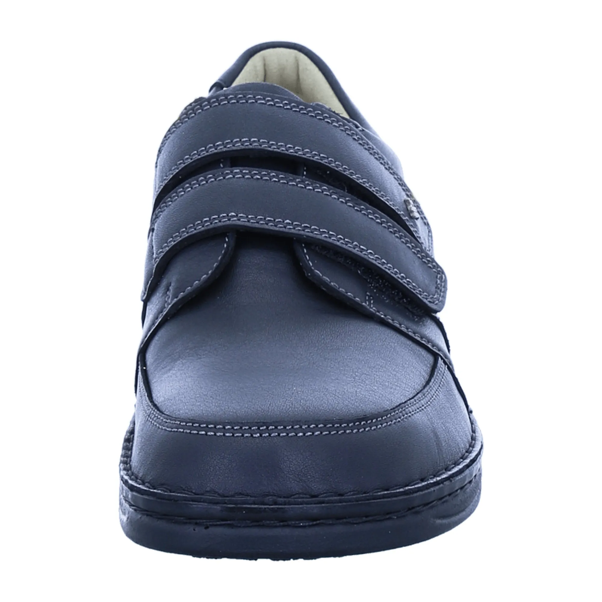 Finn Comfort Wicklow Men's Black Leather Slip-Ons - Comfortable Casual Shoes