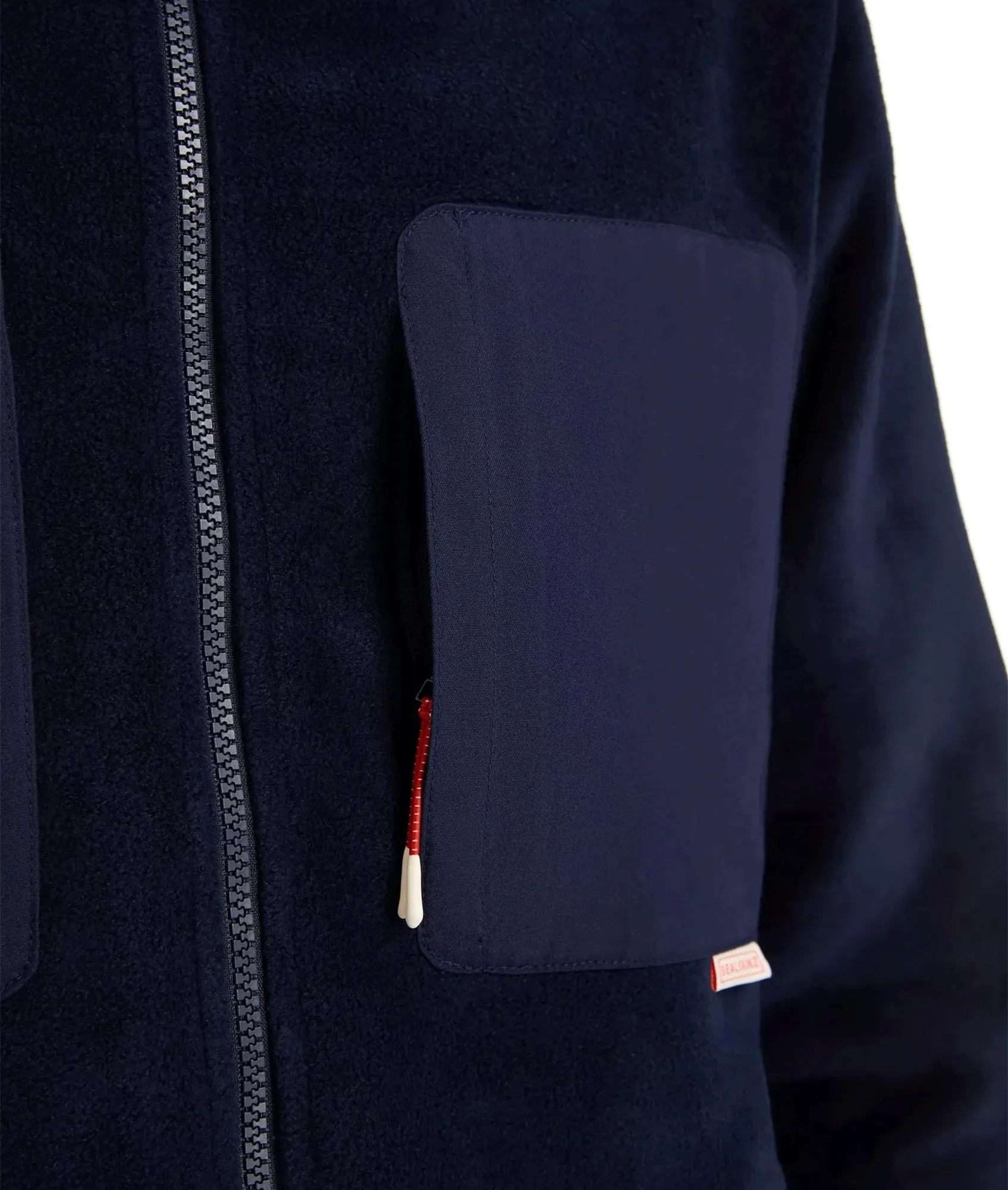 Navy Full Zip Fleece Jacket