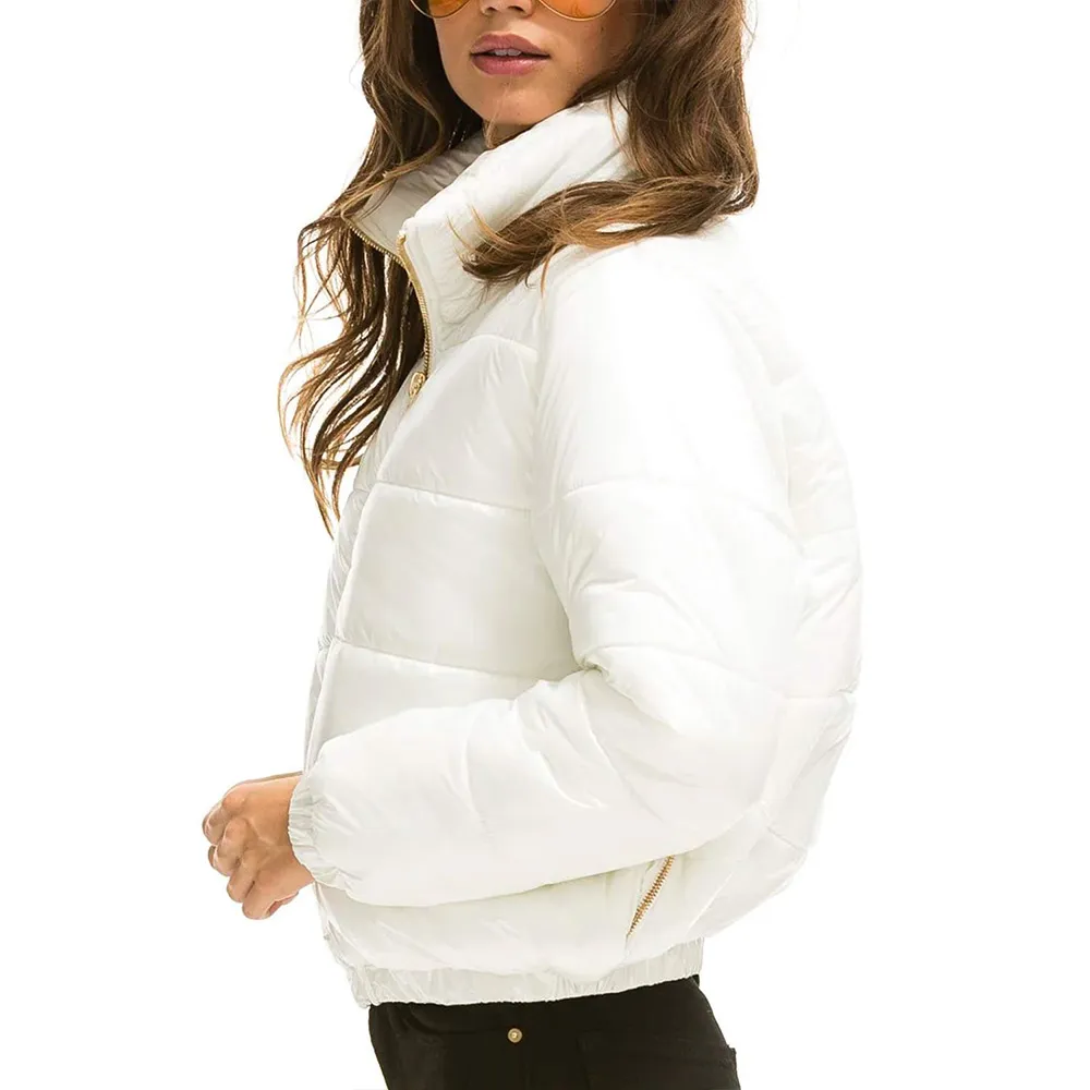 Glossy Puffer Jacket called Sunburst Apres