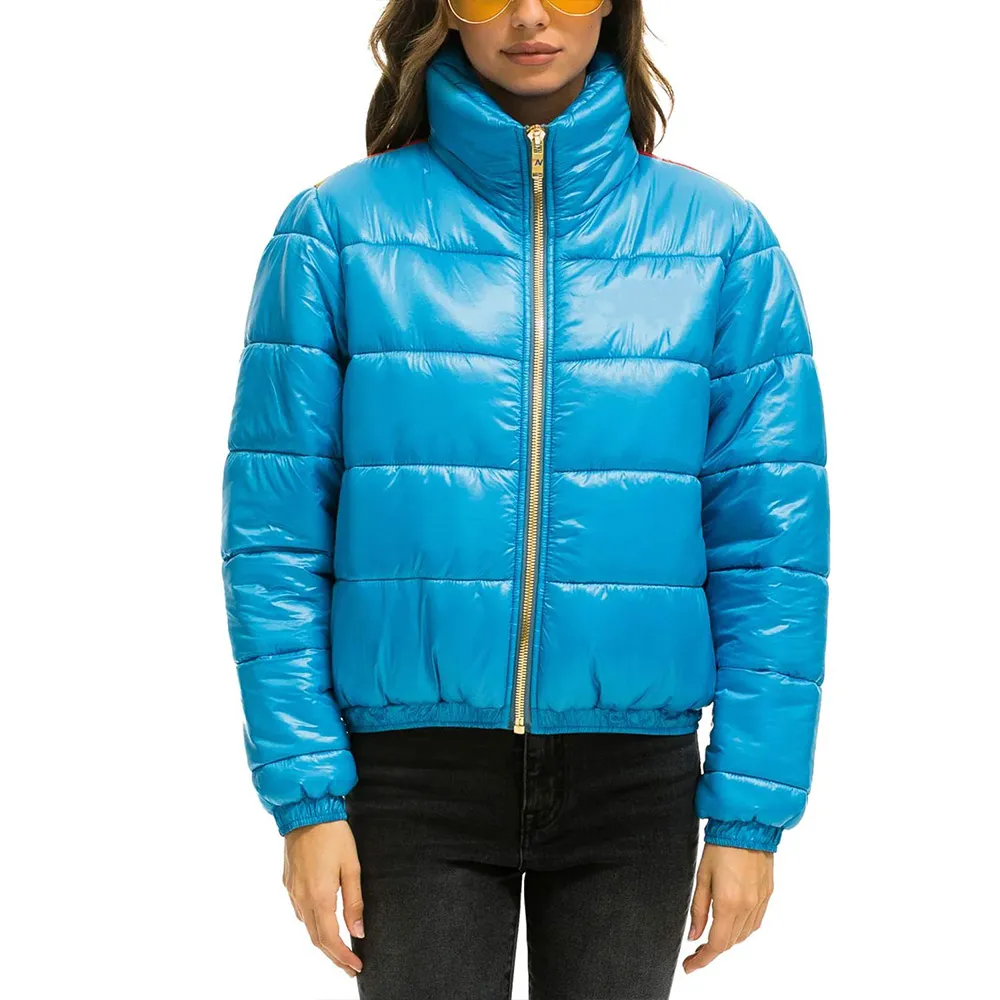 Glossy Puffer Jacket called Sunburst Apres