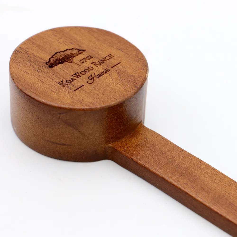 Handcrafted Coffee Scoop with Hawaiian Koa Wood