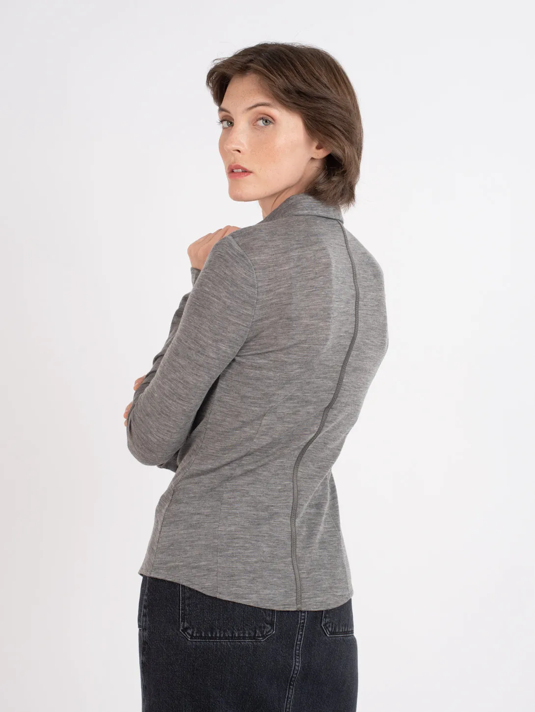 Heather Grey Harlow Shirt