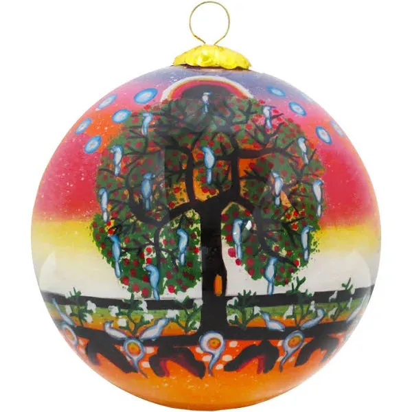 Tree of Life James Jacko Glass Ornament