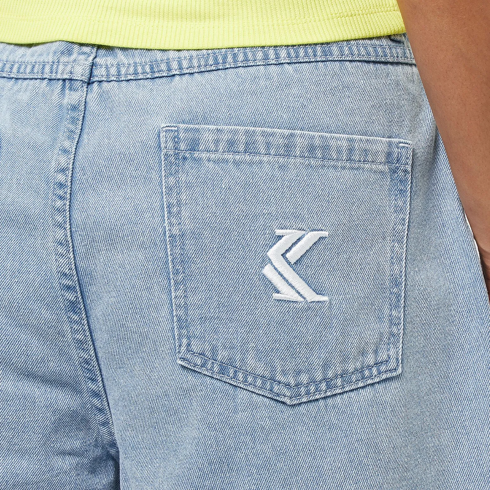 Karl Kani Original Slit Denim Shorts