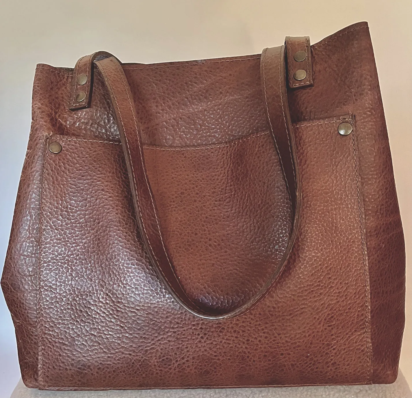 Ladies Leather Tote