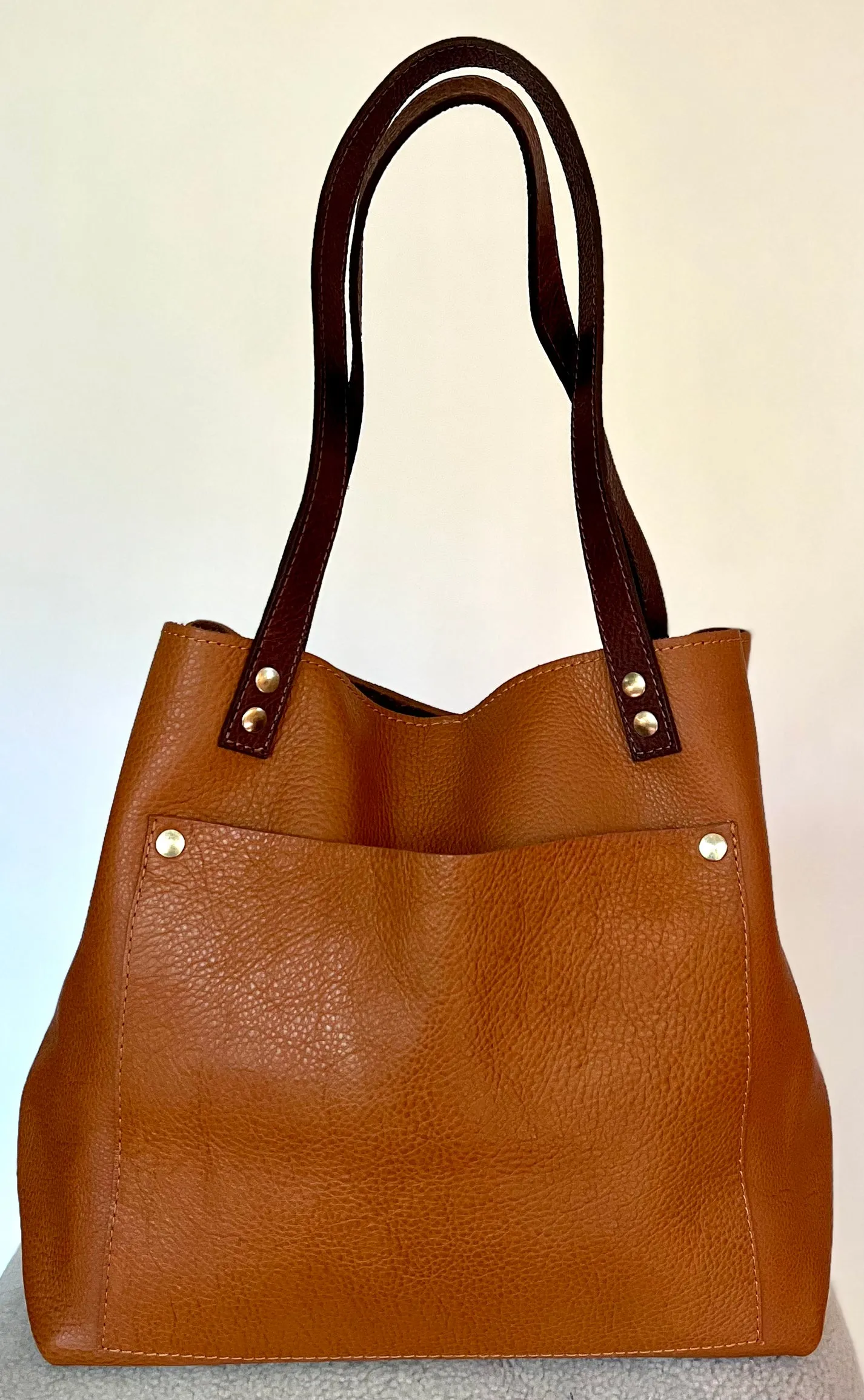 Ladies Leather Tote