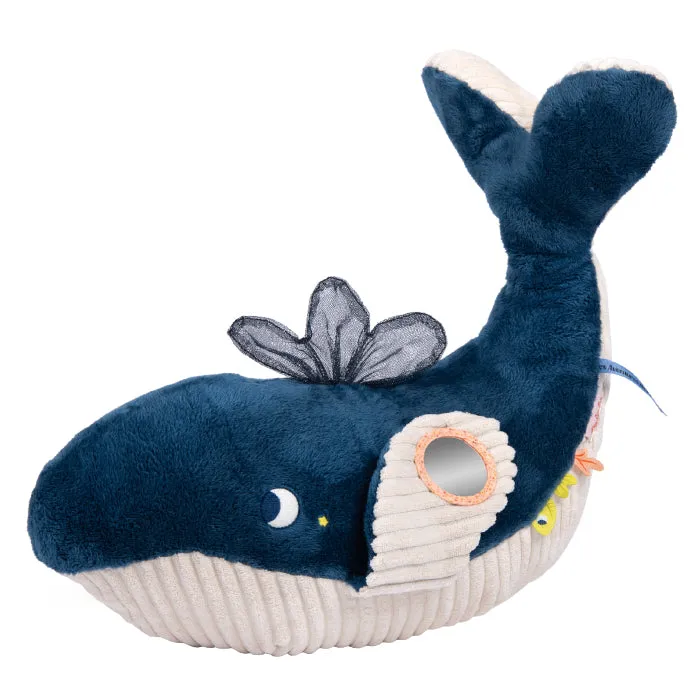 Large Interactive Paulie Activity Whale by Moulin Roty