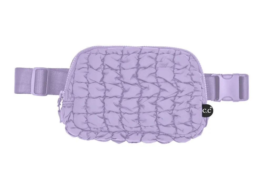 Quilted Lavender Puffer