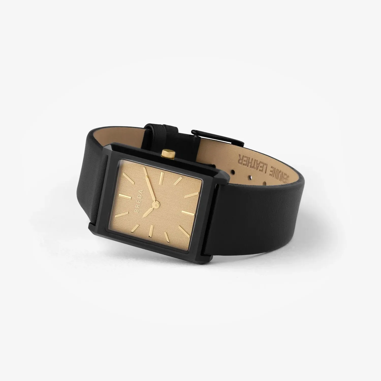 Virgil Stylish Leather Strap Timepiece