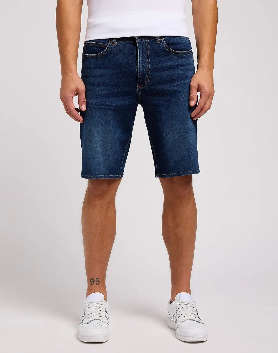 Lee Extreme Motion Stretch Denim Shorts Dusk Twilight