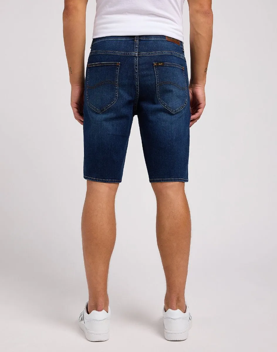 Lee Extreme Motion Stretch Denim Shorts Dusk Twilight