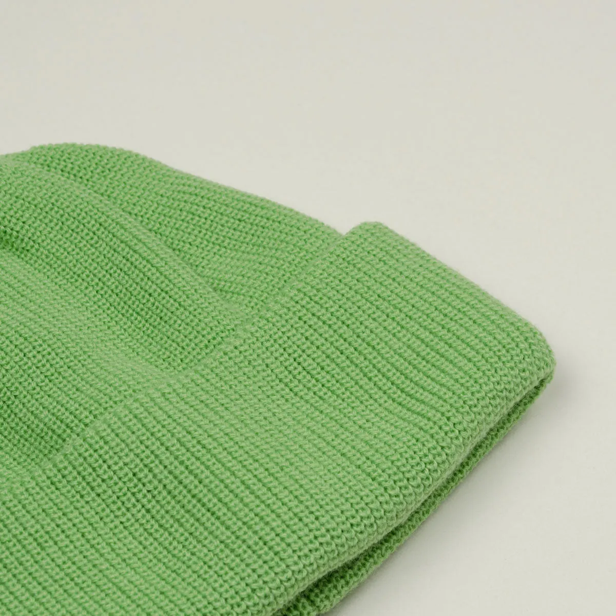 Light Green Bulky Watch Cap Beanie