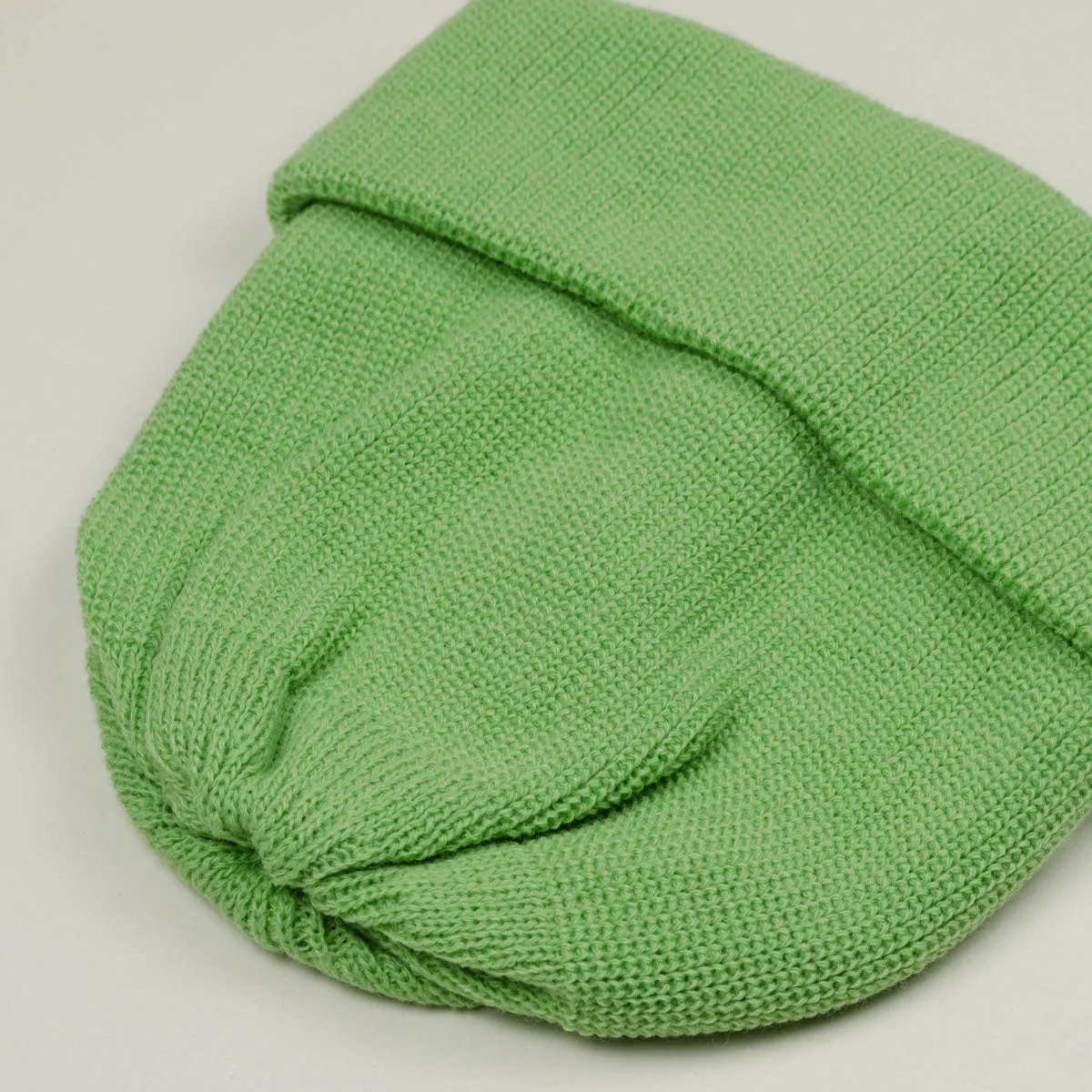 Light Green Bulky Watch Cap Beanie